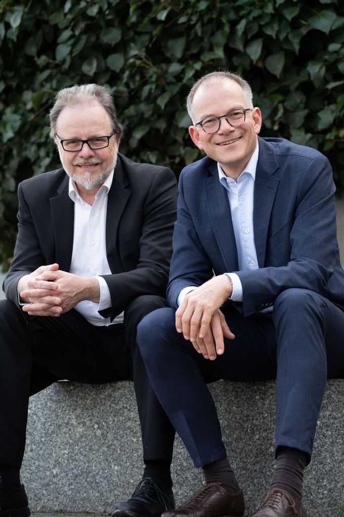 EAD-Vorstände Heinrich und Schink